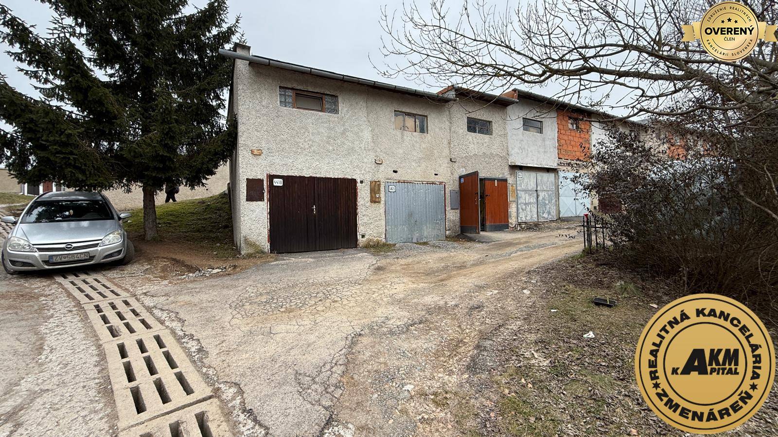 garáž Zlatý Potok Zvolen