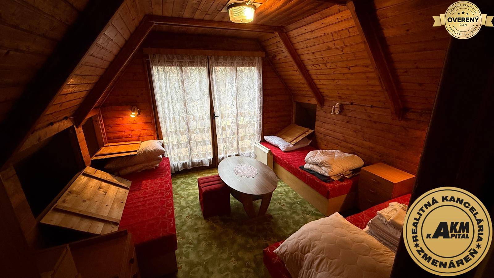 rekreačná chata Zvolen Kováčová na predaj