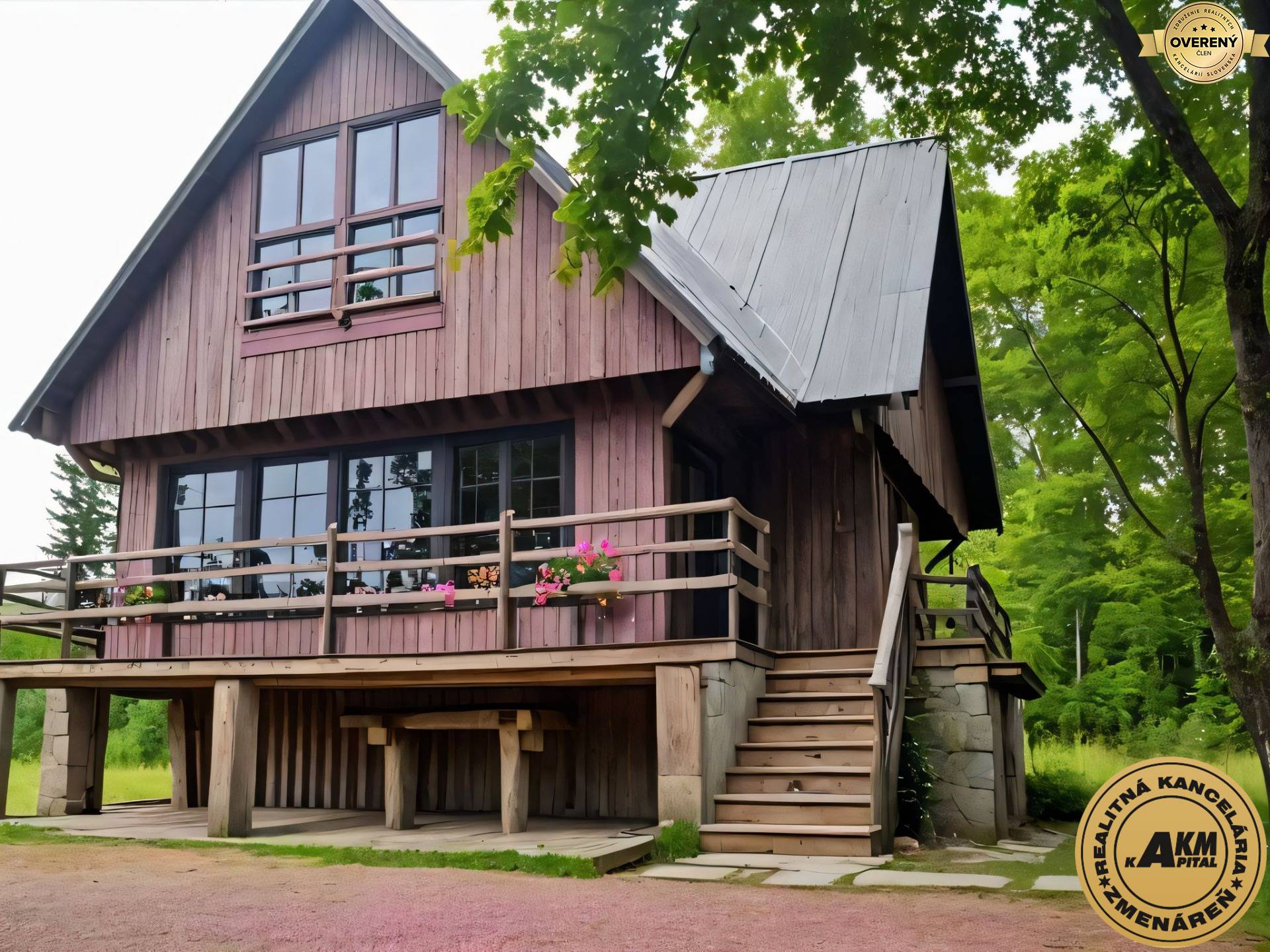 rekreačná chata Zvolen Kováčová na predaj