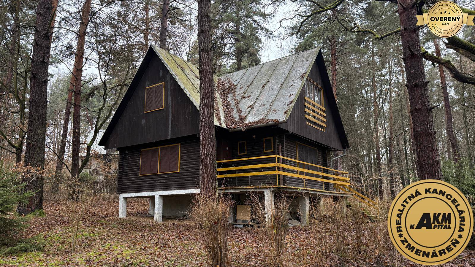 rekreačná chata Zvolen Kováčová na predaj