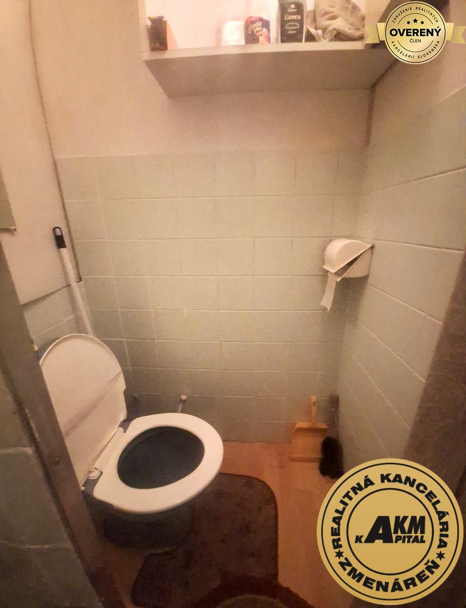 1 izbový byt WC