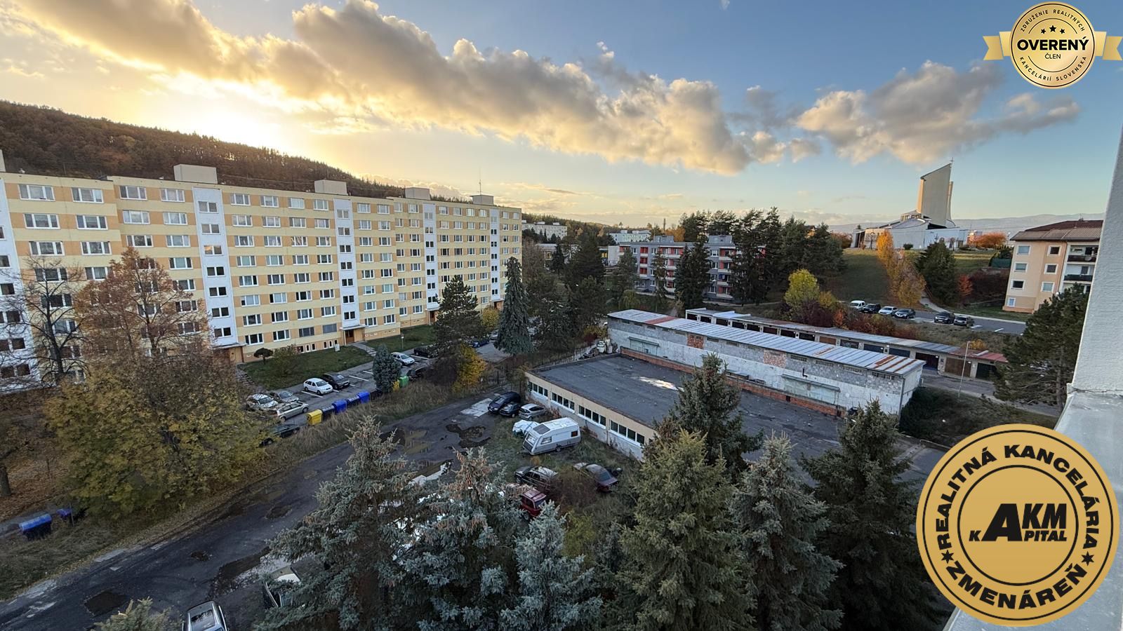 predaj 2 izbový byt Zvolen Sekier