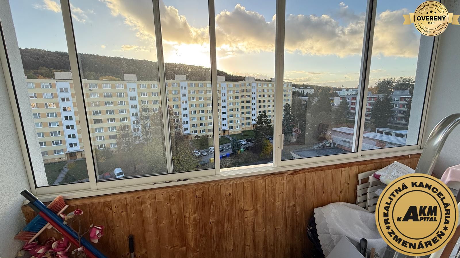 predaj 2 izbový byt Zvolen Sekier