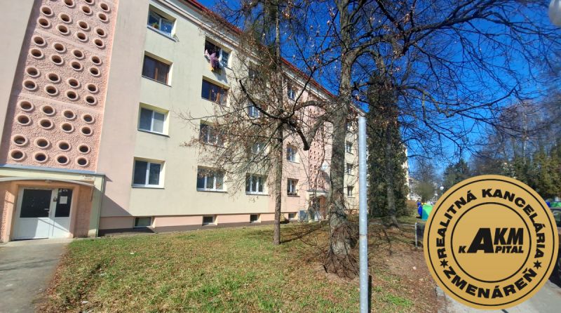 2 izbový byt Zvolen Podborová na predaj