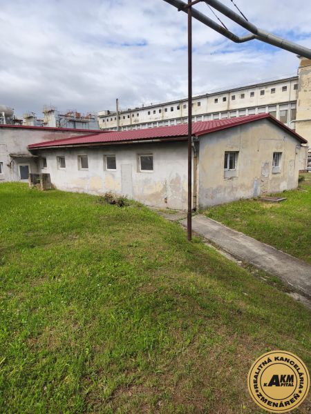 priemyselná budova žiar nad Hronom predaj